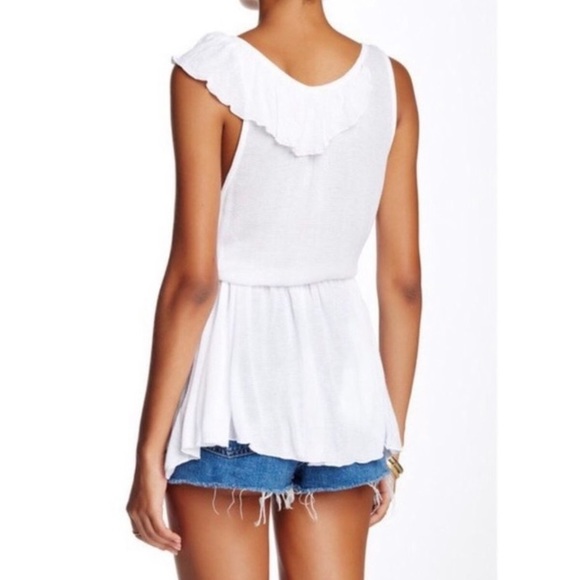 Free people ruffle tank top - Picture 2 of 4